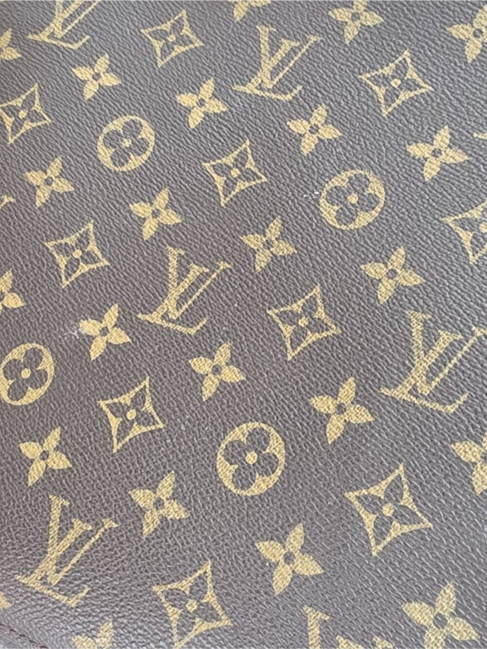 Authntic Louis Vuitton Brown Monogram Canvas Zip Tote Shoulder Bag Large - Picture 14 of 14